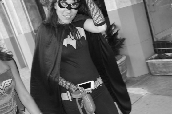 Black and White Batgirl